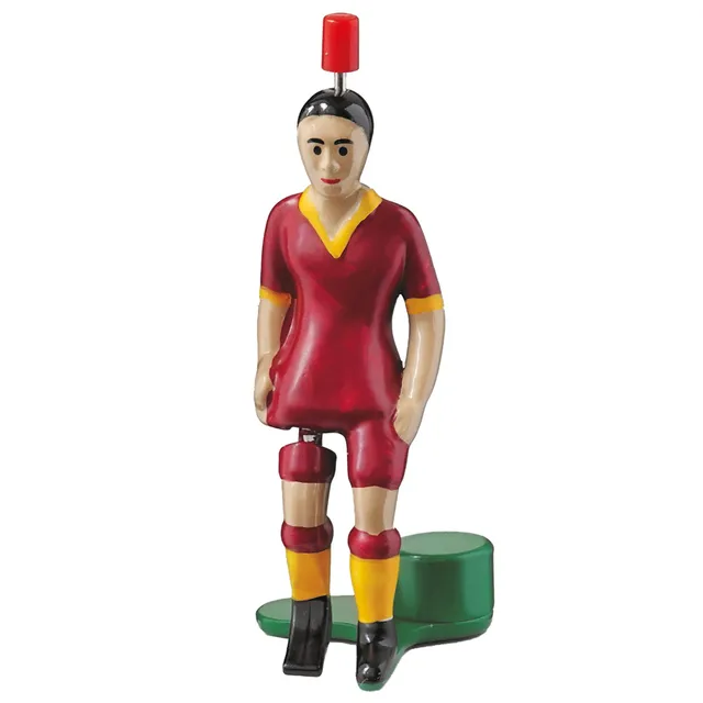 tipp-kick-top-kicker-rom-i-spielfigur-trikot-rot-spitzer-fu image 1