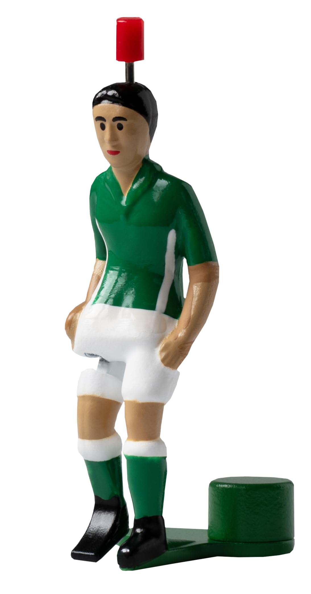 tipp-kick-top-kicker-bremen-spielfigur-trikot-gr-n-spitzer-fu image 1