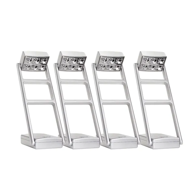 tipp-kick-classic-flutlichtanlage-grau-led-4-masten-19-cm image 1