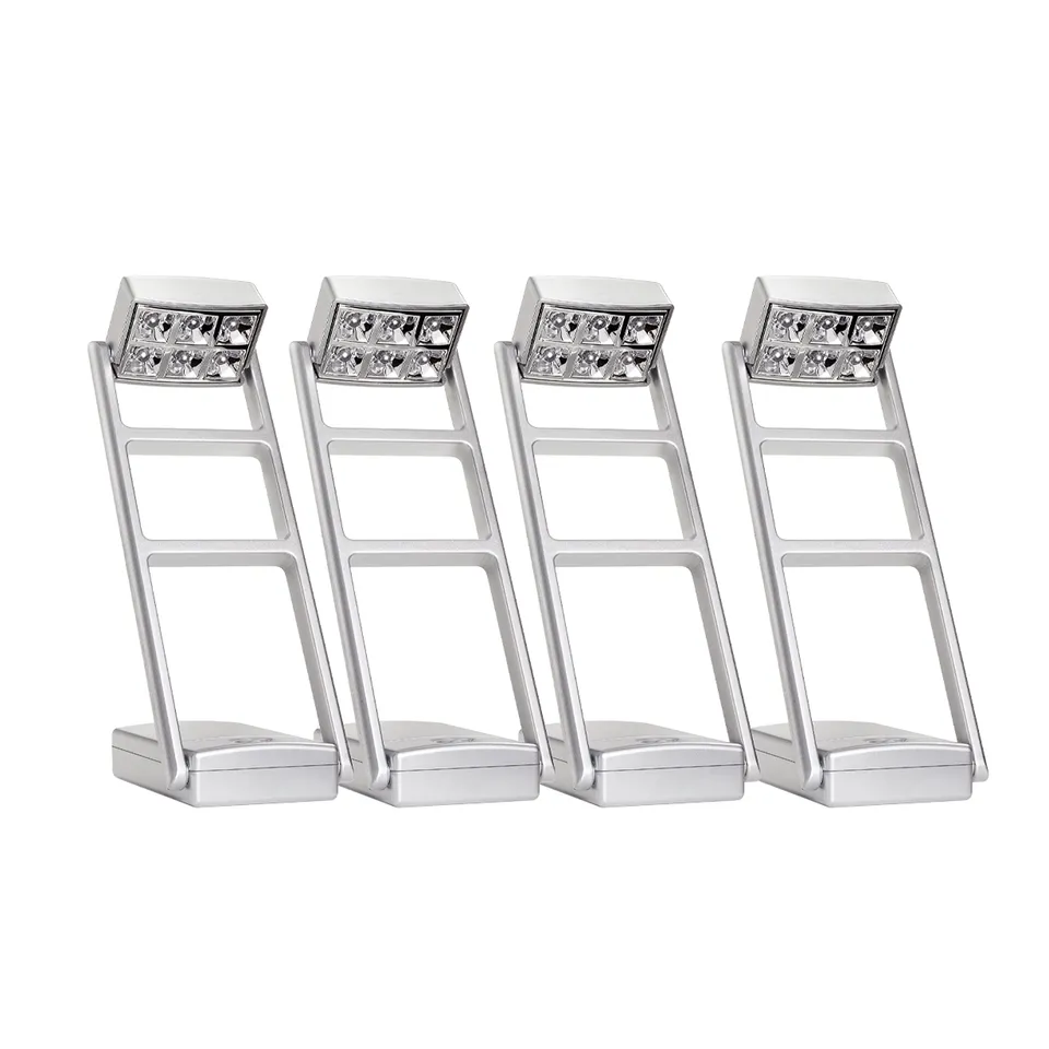tipp-kick-classic-flutlichtanlage-grau-led-4-masten-19-cm image 1