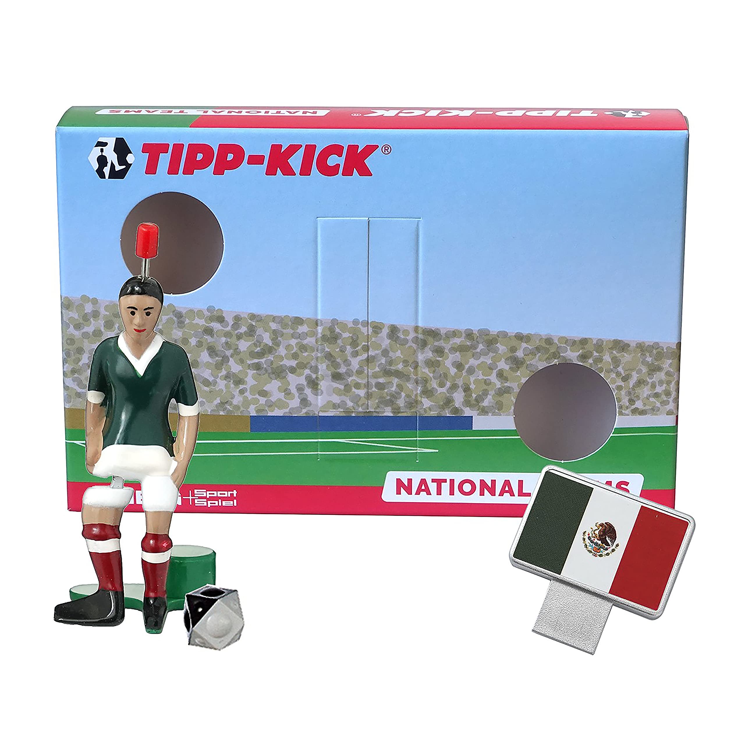 tipp-kick-star-kicker-mexiko-box-spiel-set-soundchip-torwand image 1