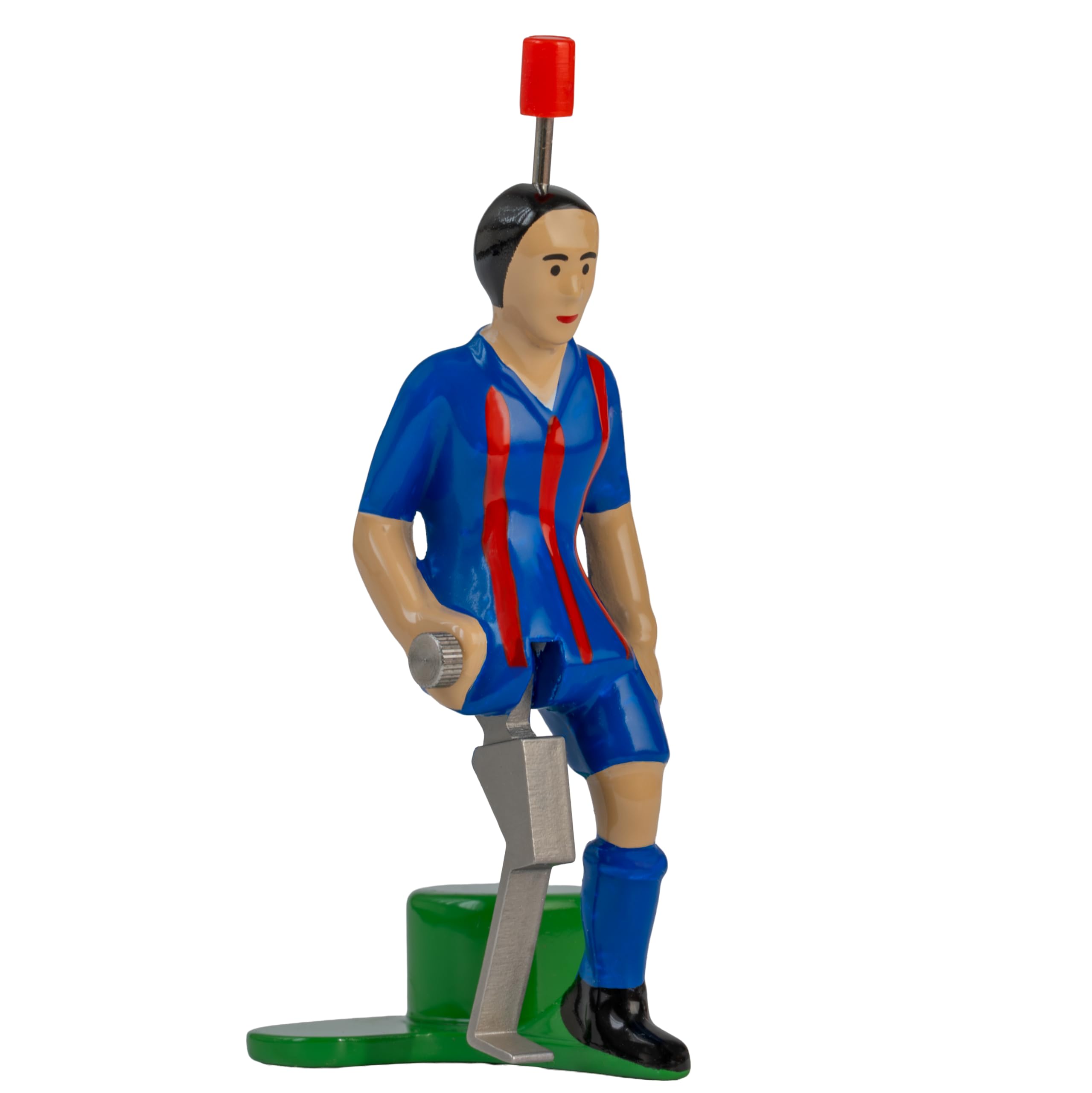 tipp-kick-pro-kicker-turin-spielfigur-schwarz-edelstahl-profi image 8