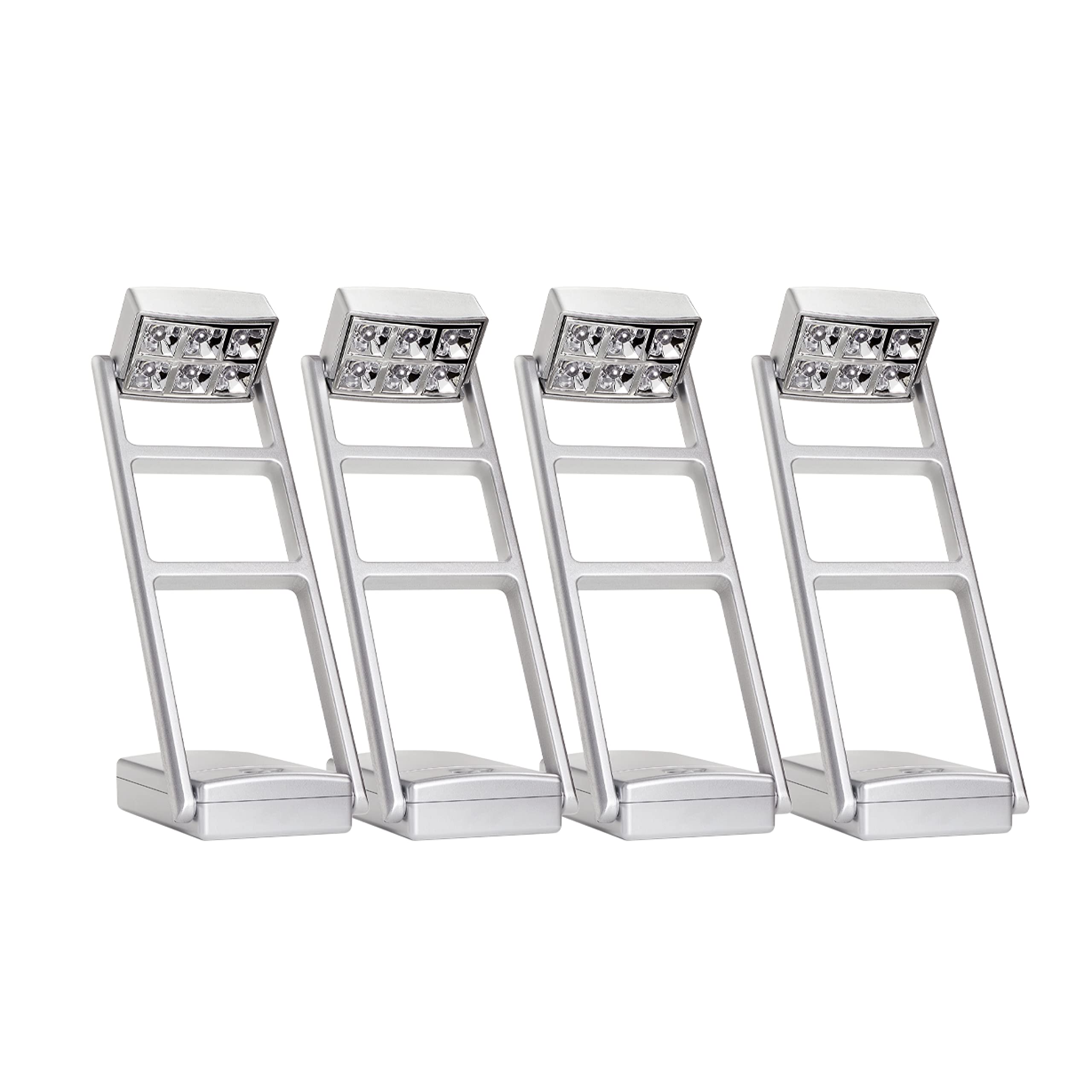 tipp-kick-classic-flutlichtanlage-grau-led-4-masten-19-cm image 1