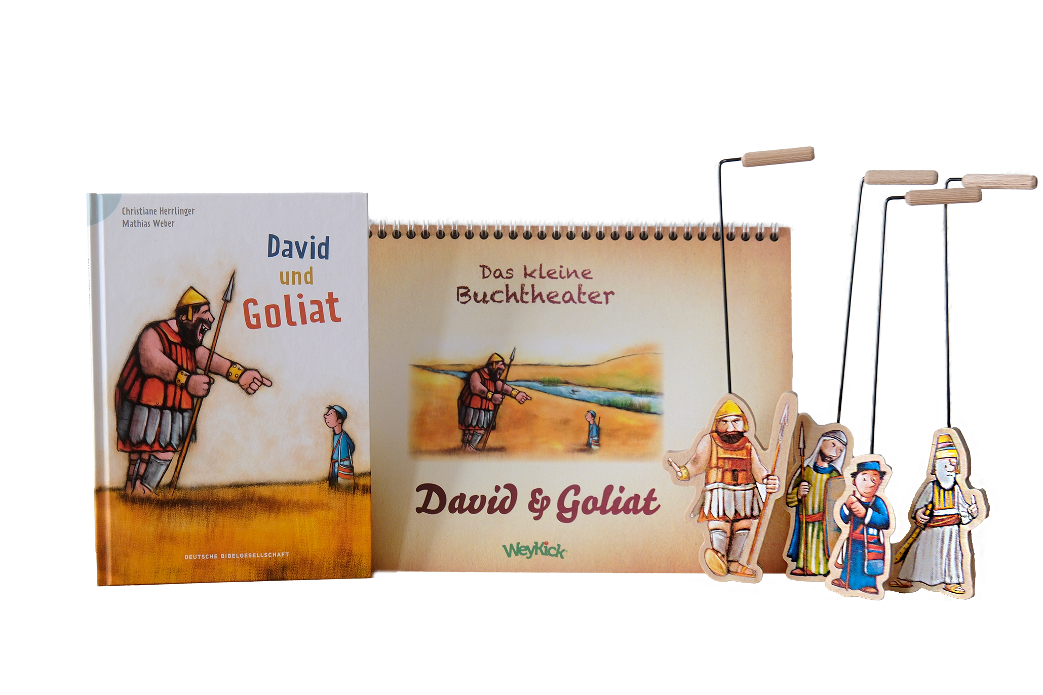 weykick-little-book-theatre-david-und-goliat-erg-nzungsset-buch-hardcover image 1