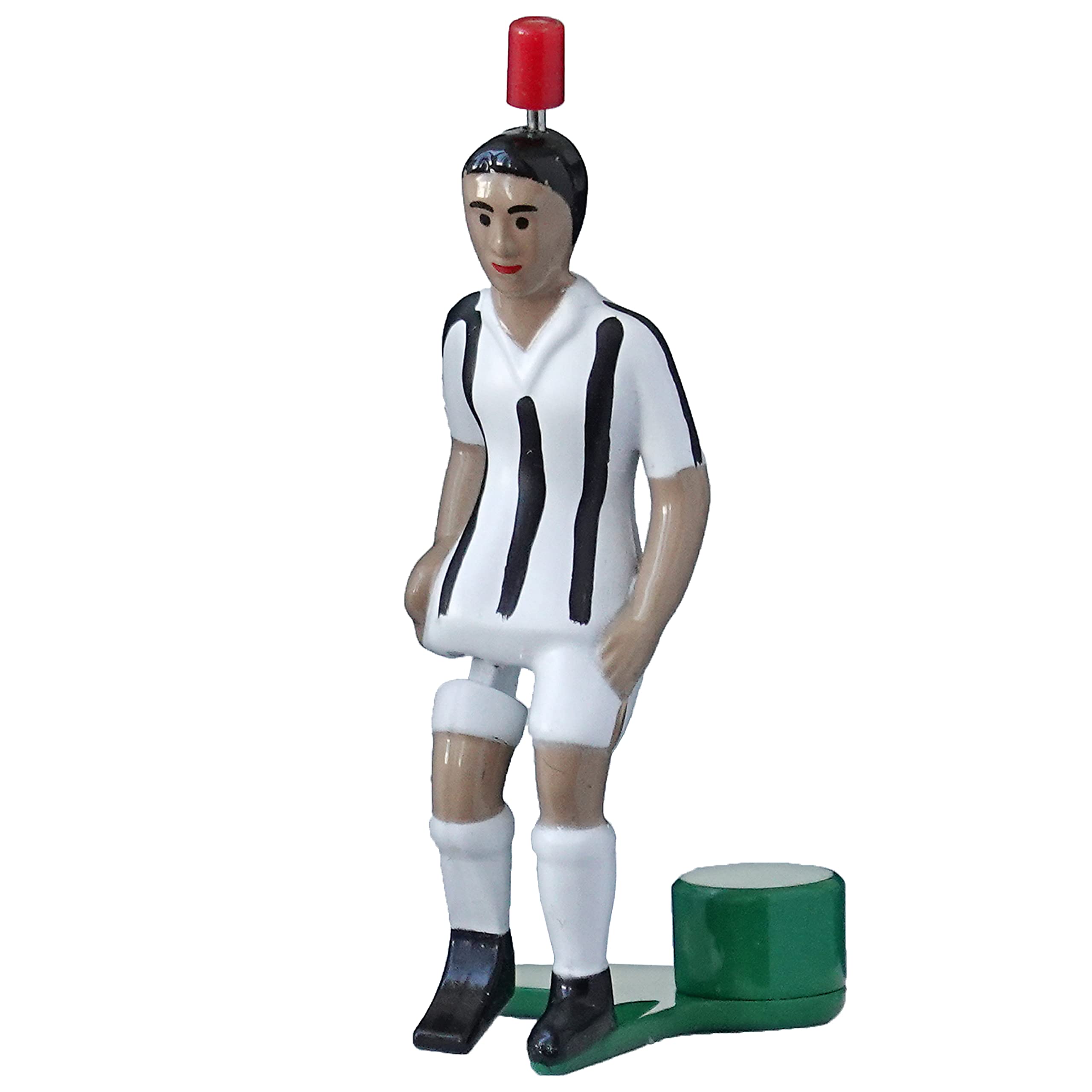 tipp-kick-top-kicker-turin-19894-spielfigur-schwarz-wei image 1