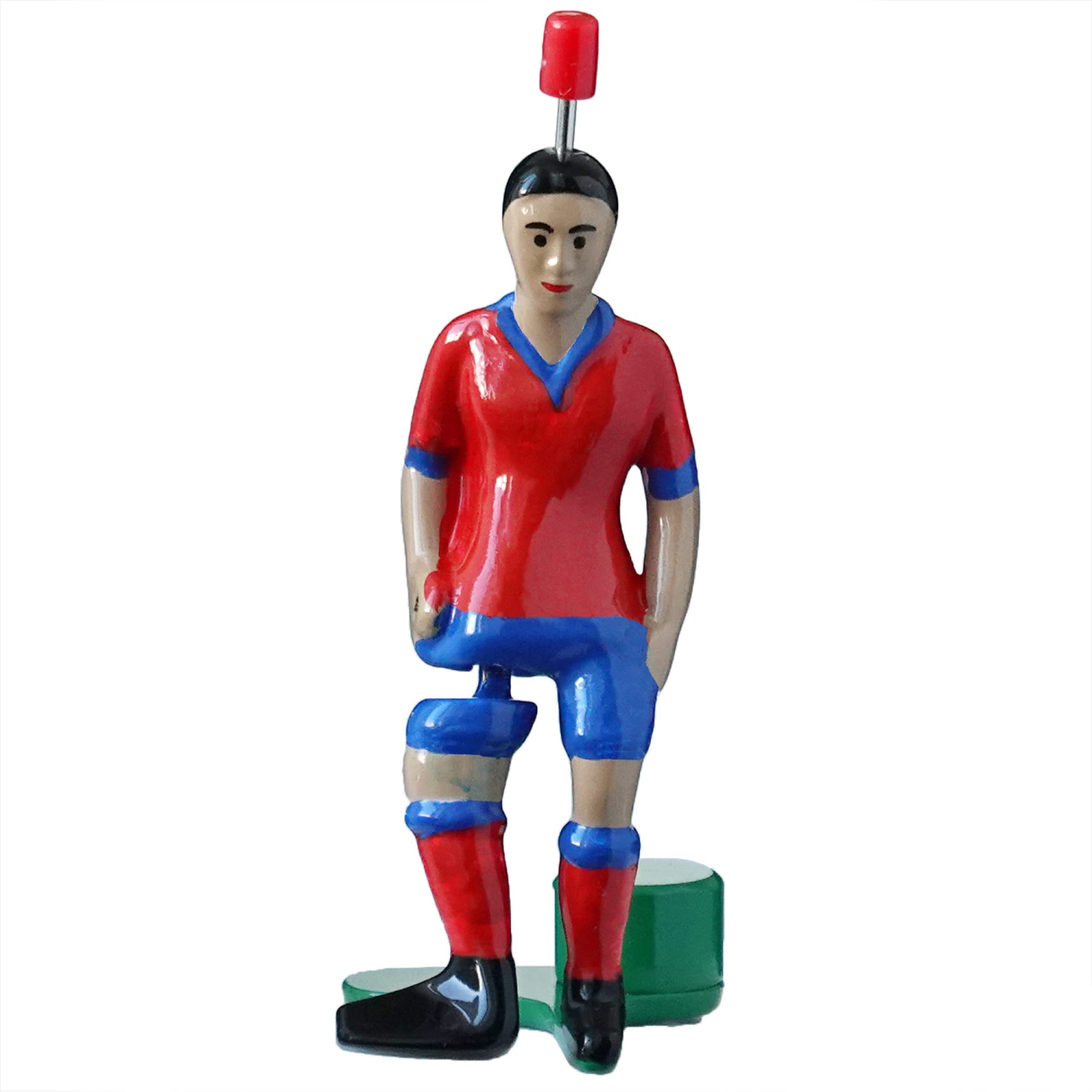 tipp-kick-star-kicker-tschechien-spielfigur-trikot-rot-bogenlampen image 1