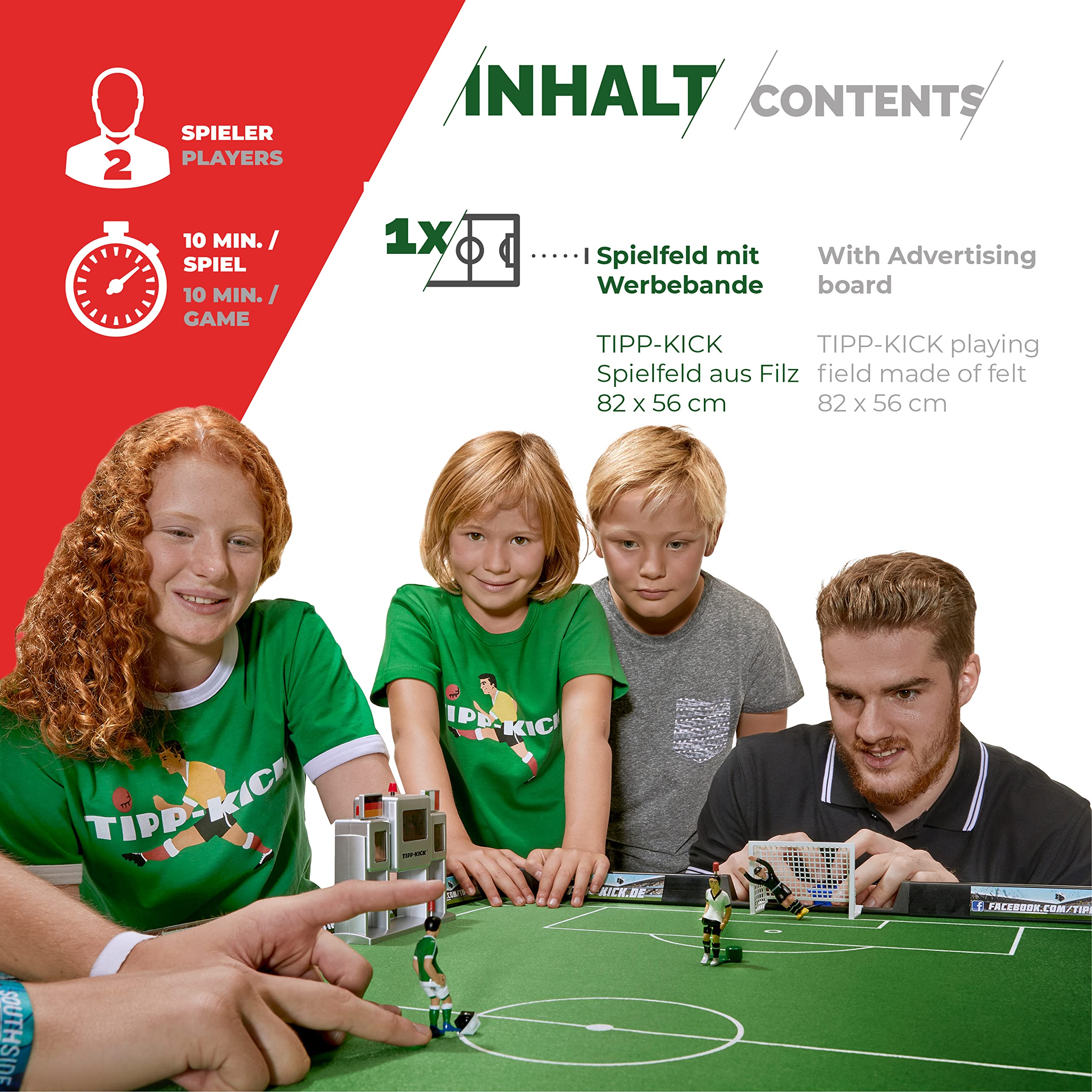 tipp-kick-junior-cup-spielfeld-mit-bande-83x56-cm-filz image 3