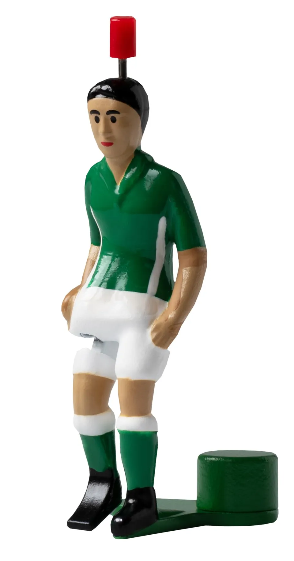 tipp-kick-top-kicker-bremen-spielfigur-trikot-gr-n-spitzer-fu image 1